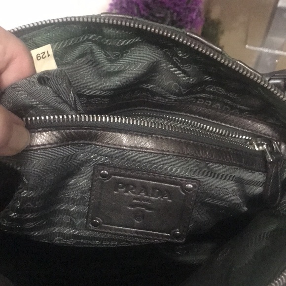 Prada Napa and Tessuto Waves Shoulder Bag - Picture 14 of 16